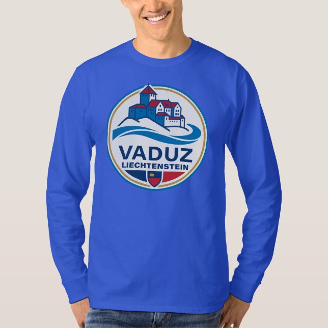 Camiseta Vaduz Liechtenstein Europa (Frente)