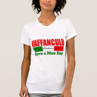 Camiseta Vaffanculo é italiano para ter um bom dia! Camiset