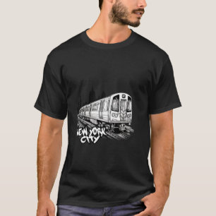 Camiseta Vaga clip art Nova Iorque do metrô