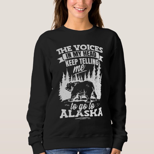 Camiseta Vaga de Alaskan Wilderness no Alasca (Frente)