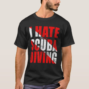 Camiseta Vaga de esportes de mergulho de mergulho de mergul