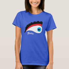 Camiseta Vaga De Malta Barcos De Pesca Olho De Proteção