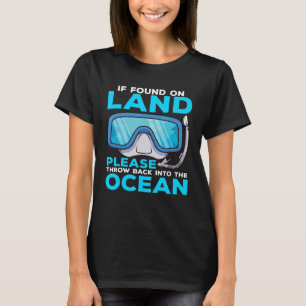 Camiseta Vaga desportiva de mergulho de mergulho de mergulh