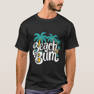 Camiseta Vagabundo de Praia Verão Areia Vibrações Oceânicas