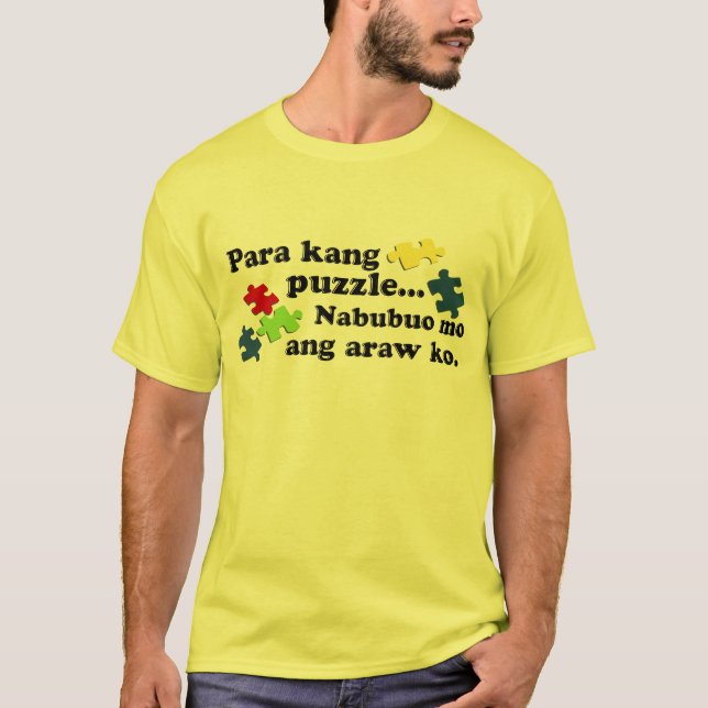 Camiseta Vagabundos do Ka do quebra-cabeça? (Frente)