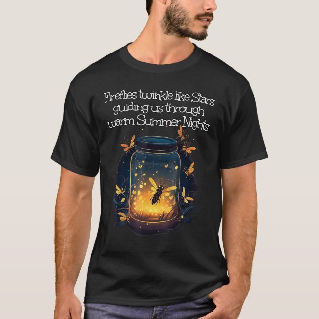 Camiseta Vagalumes brilham nos guiando pelo verão quente N (Frente)