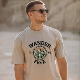 Camiseta vagando livre