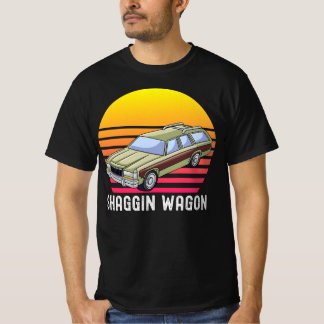 Camiseta Vagão da Estação de Vintagem de Shaggin