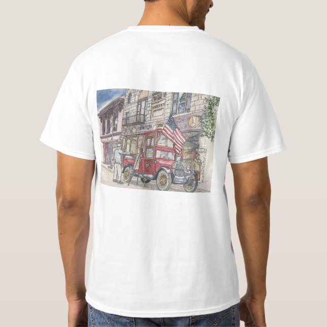 Camiseta Vagão de almoço (Verso)