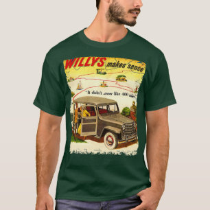 Camiseta Vagão Willys Trucks 4x4