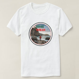 Camiseta Vague Onde Você Se Sente Vivo