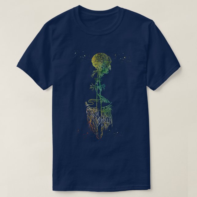 Camiseta Vagus Nerve Art (Frente do Design)