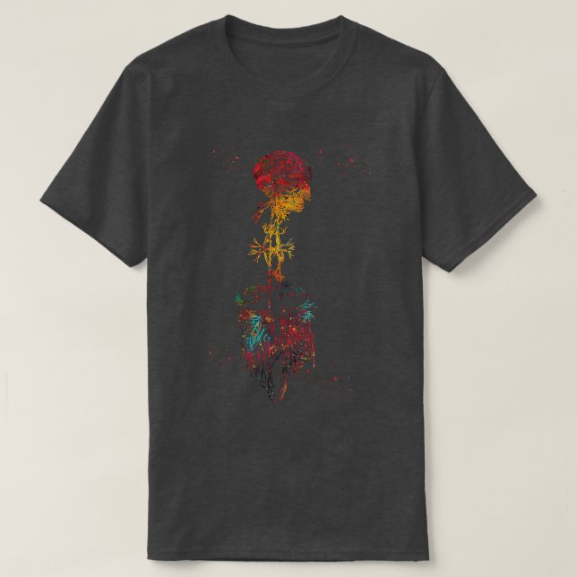 Camiseta Vagus Nerve Art 1 (Frente do Design)