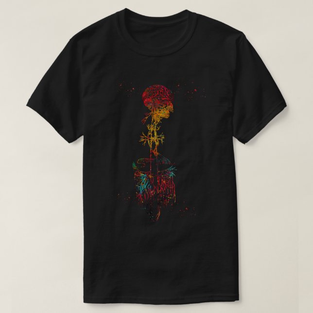 Camiseta Vagus Nerve Art 1 (Frente do Design)