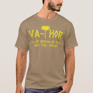 Camiseta Vahor Pai Dizendo Engraçado o Dia do Pai