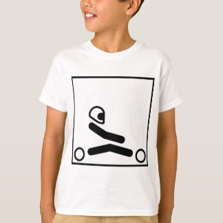 Camiseta Vai a figura de Kart