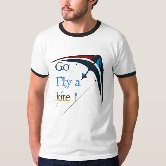 Camiseta vai a mosca um papagaio (Frente)