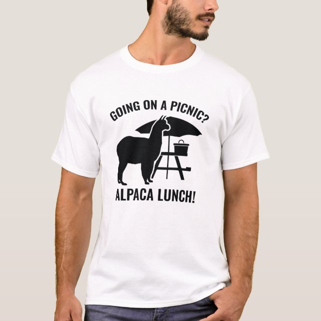 Camiseta Vai A Um Piquenique? (Frente)