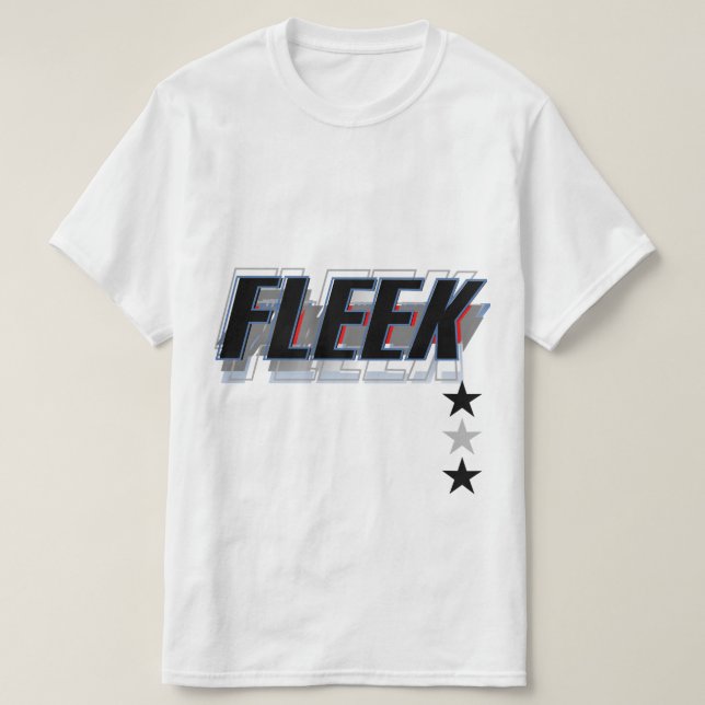 Camiseta Vai buscar no Fleek (Frente do Design)