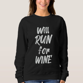 Camiseta Vai Correr Para O Vinho Engraçado, Meia Maratonist