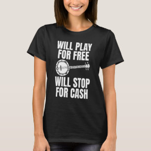Camiseta Vai Jogar De Gratuito Vai Parar Para Piada De Dinh