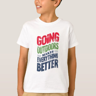 Camiseta Vai Lá Fora, Faz Tudo Melhor