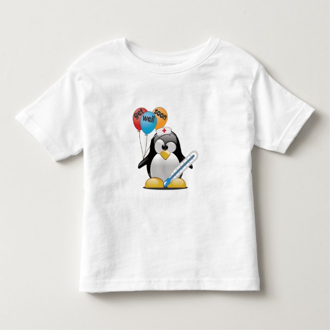 Camiseta Vai logo. Enfermeira de pinguins. (Frente)