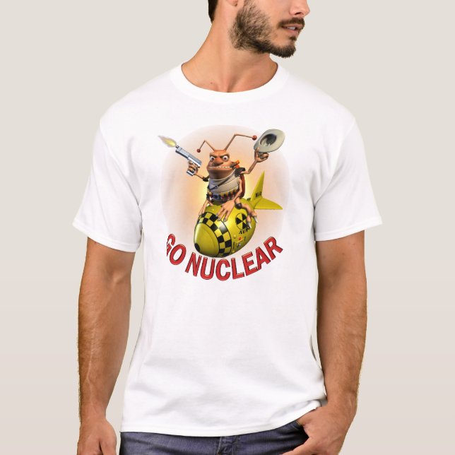 Camiseta Vai o estilo nuclear da barata (Frente)