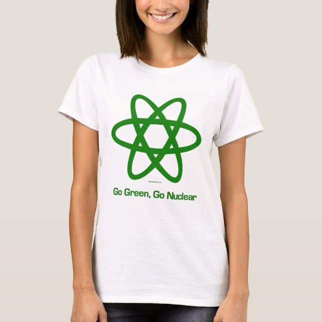 Camiseta Vai o verde, vai nuclear (Frente)