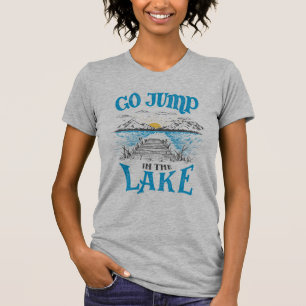 Camiseta Vai Saltar No Lago