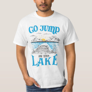 Camiseta Vai Saltar No Lago
