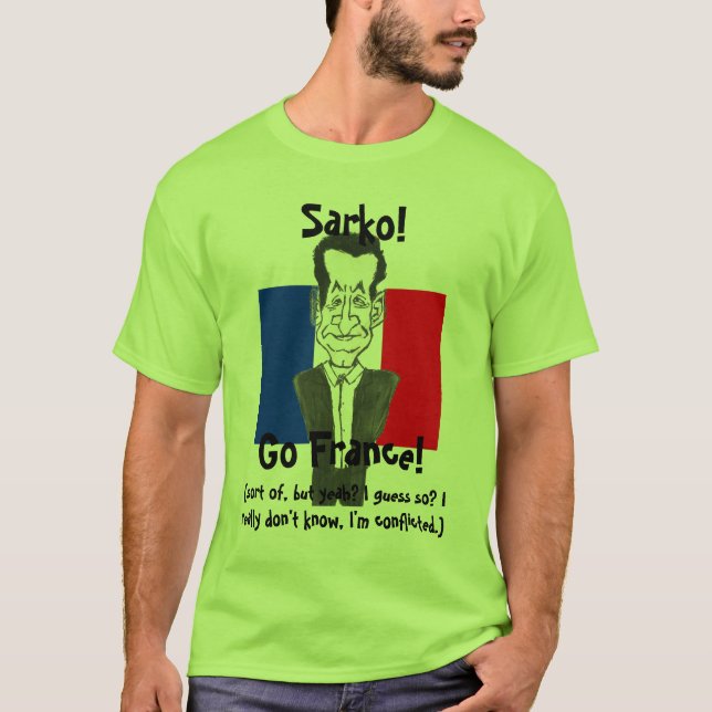 Camiseta Vai Sarkozy! (Frente)