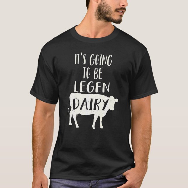 Camiseta Vai Ser Lendária Lacticínios Vaca (Frente)