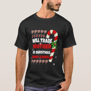 Camiseta Vai trocar Irmão por Canes de Natal
