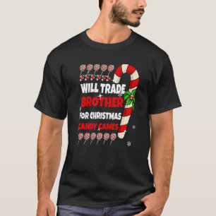 Camiseta Vai trocar Irmão por Canes de Natal