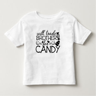 Camiseta Vai trocar o irmão por Candy White