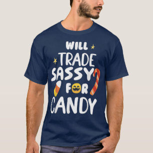 Camiseta Vai Trocar Sassy Por Candy Engraçada Correspondent