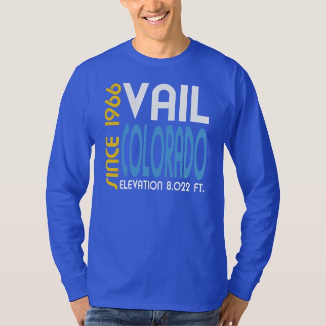 Camiseta Vail, Colorado (Frente)