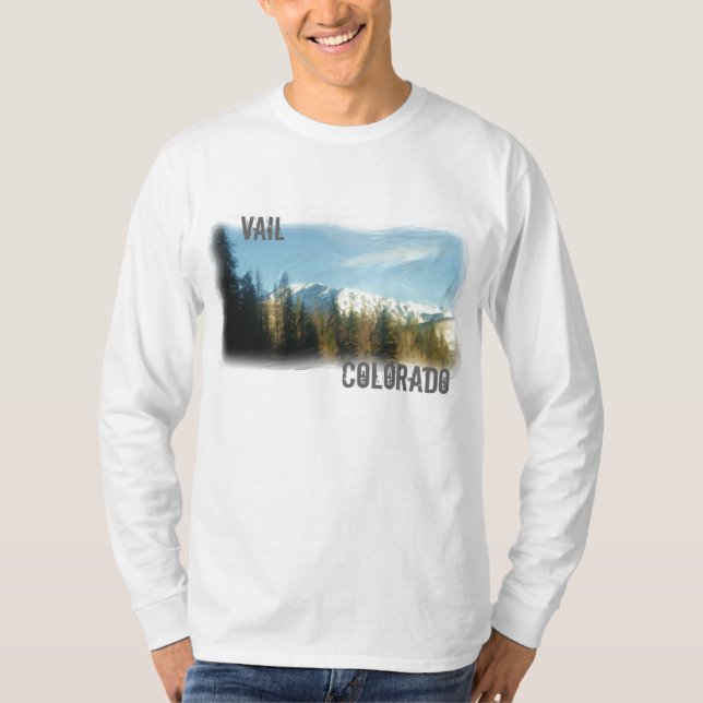 Camiseta Vail Colorado cara shirt (Frente)