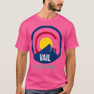 Camiseta Vail Colorado Flag Ative