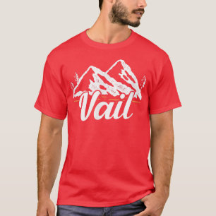 Camiseta Vail Colorado Mountain Ski Snowboard