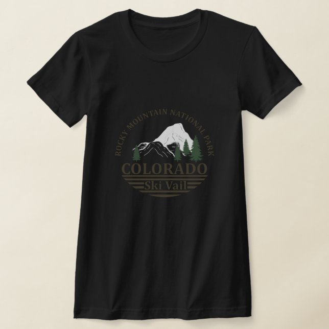 Camiseta Vail Colorado ski Resort (Postura )