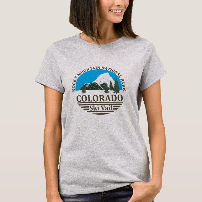Camiseta Vail Colorado ski Resort (Frente)