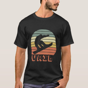 Camiseta Vail Colorado Snowboarder Adventure