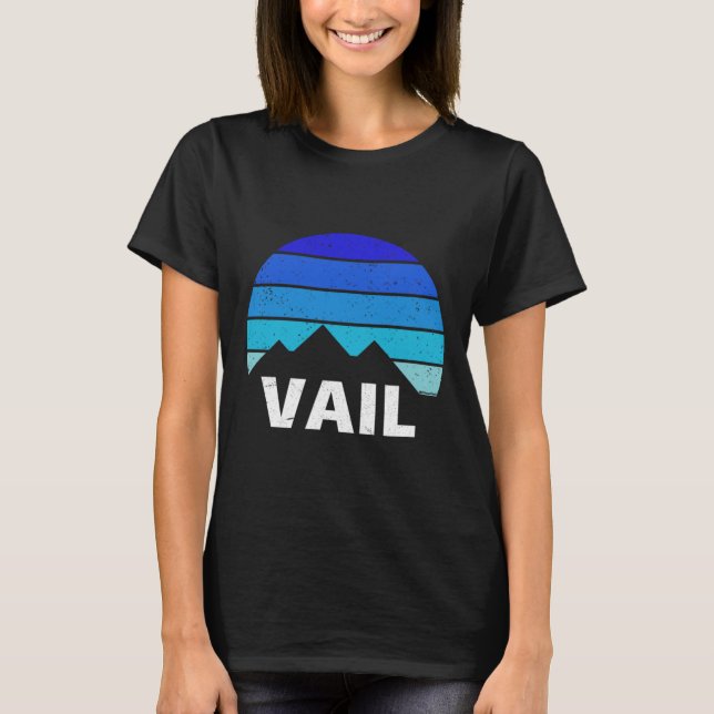 Camiseta Vail ski life (Frente)
