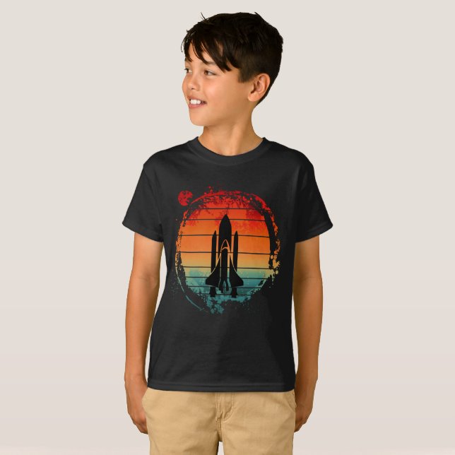 CAMISETA VAIVÉM ESPACIAL VINTAGE (Frente Completa)