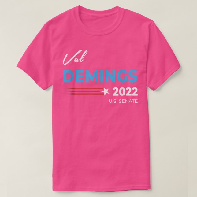 Camiseta Val Demings 2022 Para U (Frente do Design)
