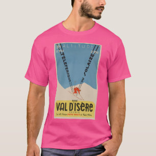 Camiseta Val D'Isere Classic Ski Poster