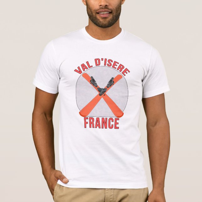 Camiseta Val d'Isere, França (Frente)