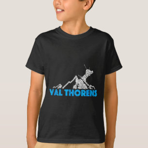 Camiseta Val thorens esqui snowboarding frança resort